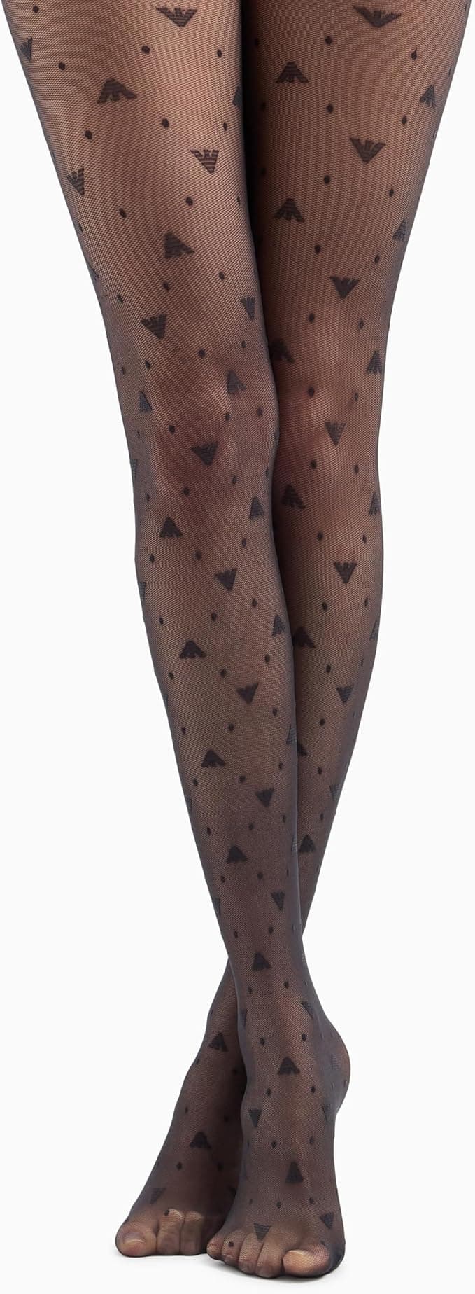 Emporio Armani | Collants opacos para mulher em preto e branco tamanho único