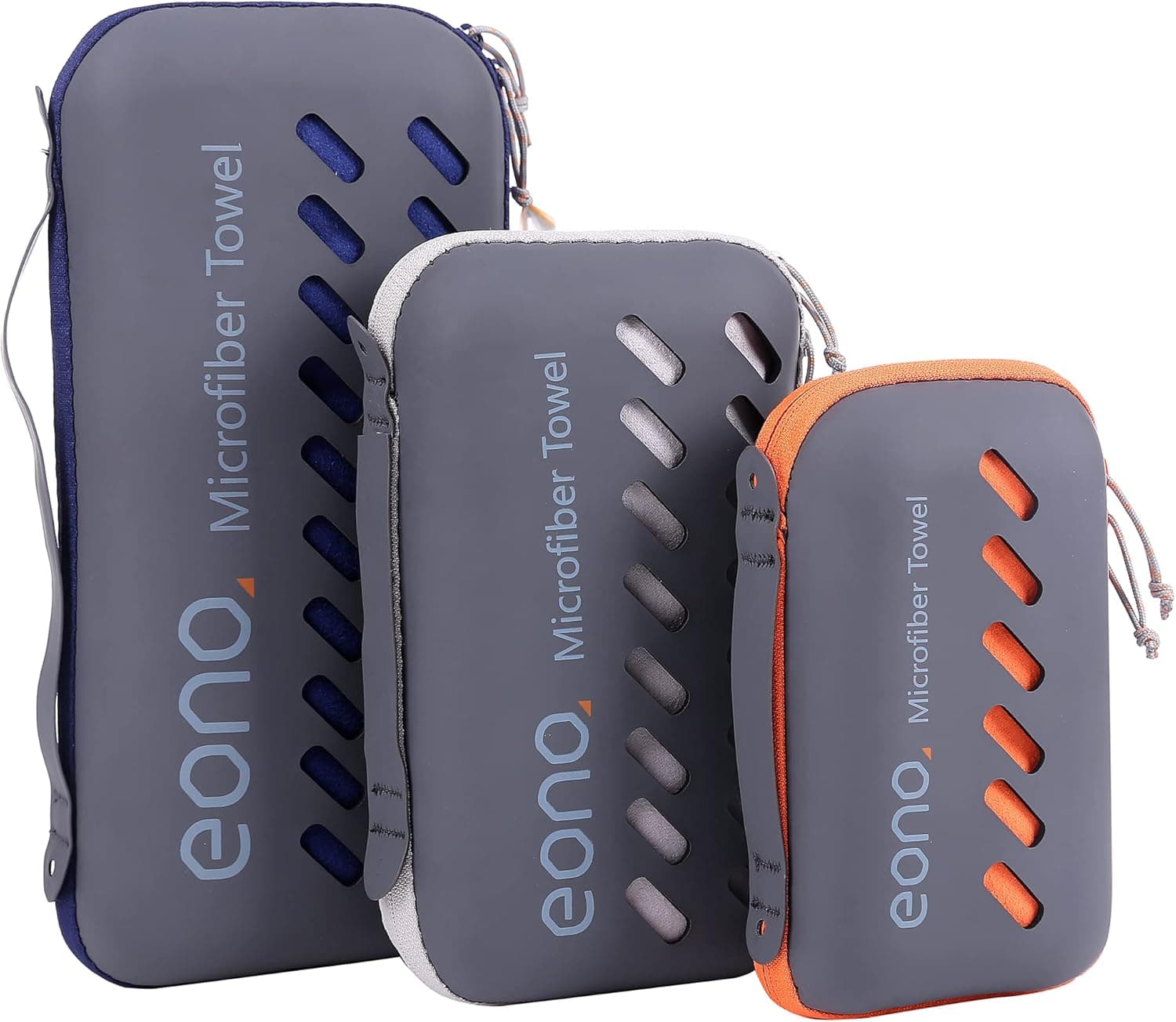 Eono Toalha de microfibra para levar ao ginásio, à praia, campismo, de viagem, de natação ou de férias. Secagem rápida, super absorvente, ultra compacta, S - 60cm x 30cm