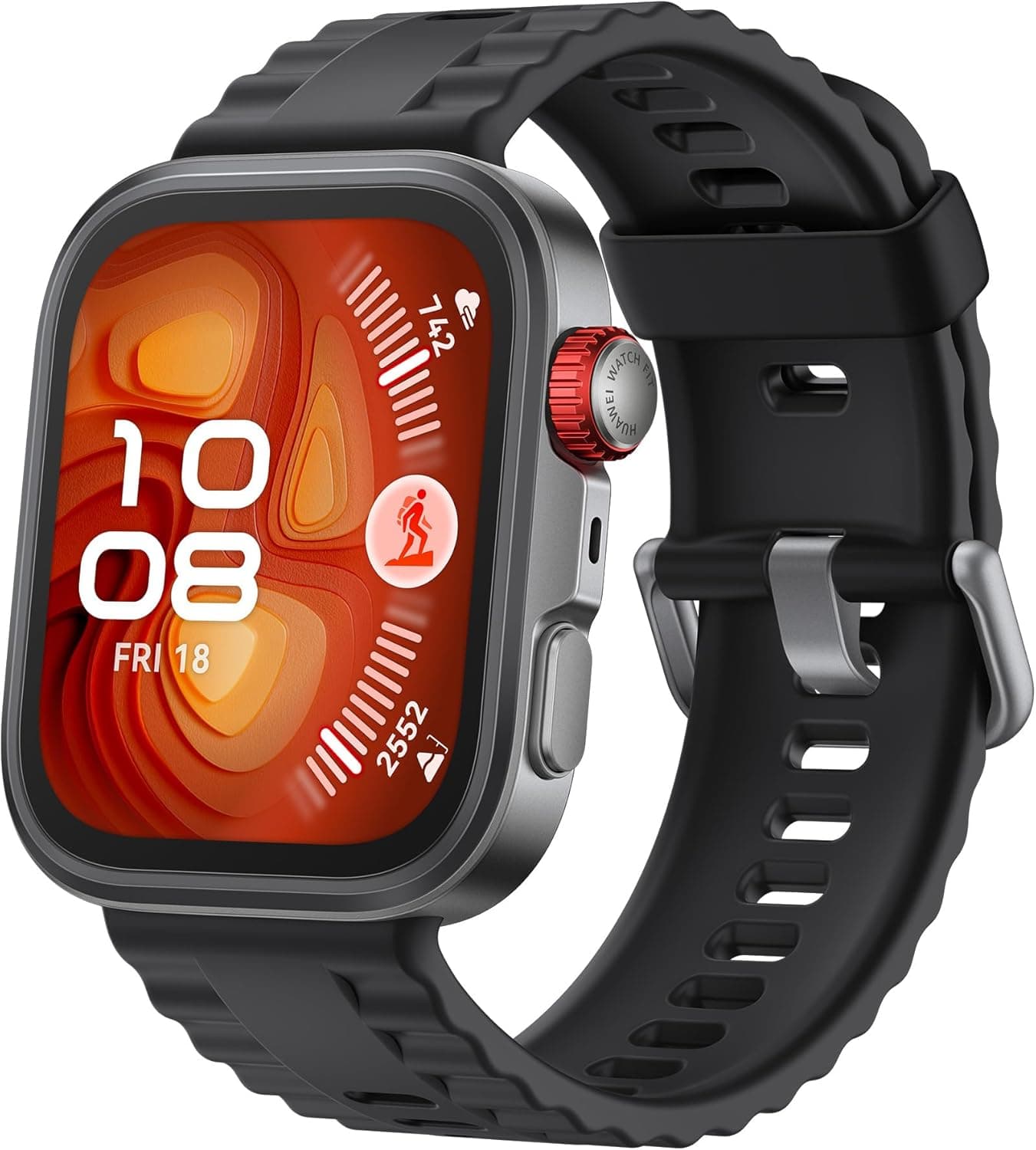 HUAWEI Watch FIT 4 Pro Smartwatch, cristal de safira e titânio, brilho máximo de 3.000 nits, pagamento por NFC, dual –Band GPS, ECG, desportos ao ar livre de alto desempenho
