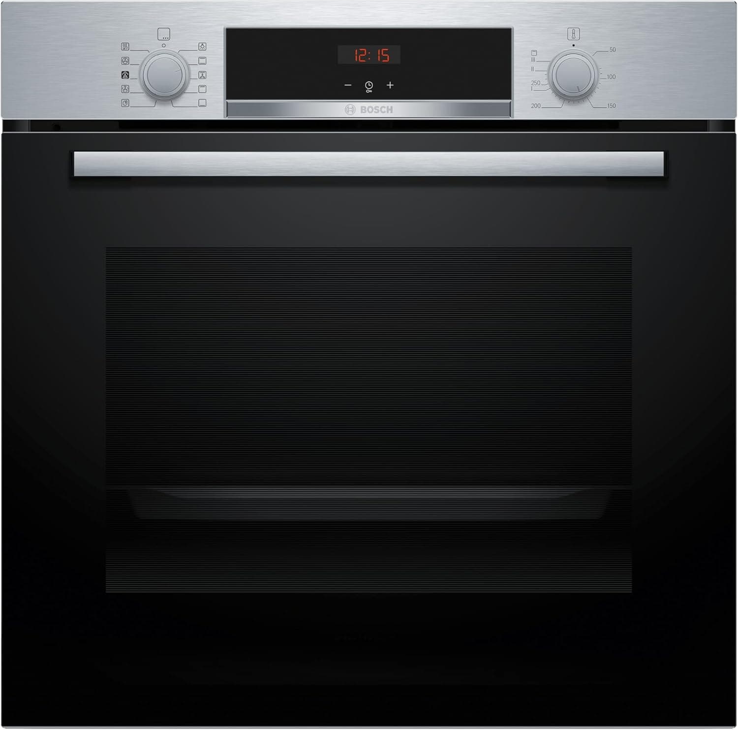 Bosch - Forno multifuncional com vapor adicional, série 4, 60 cm. de largura, Hotair 3D, aço, HQA514ES3