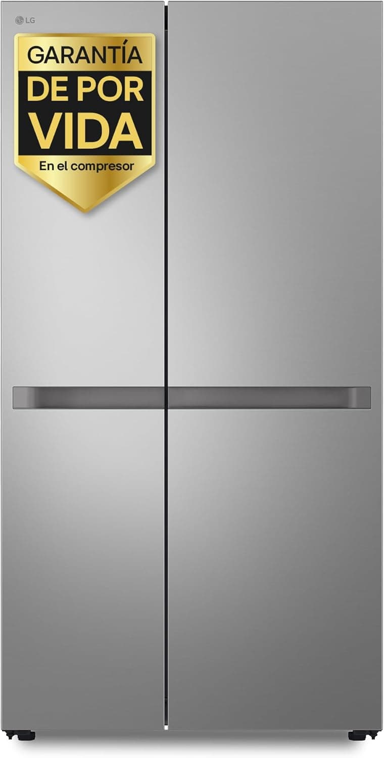 LG GSBC40PYPE Frigorífico Side by Side, série 400, Linear Cooling, multi AirFlow, classificação E, 641 l, Inox anti-impressões 