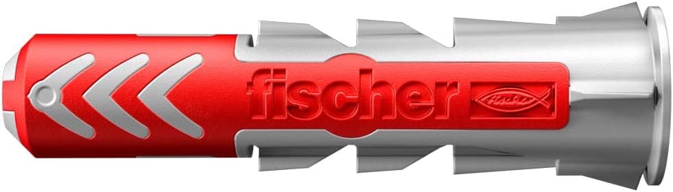 fischer - Tacos de parede 5 x 25 DuoPower para betão, caixa de 80 unidades