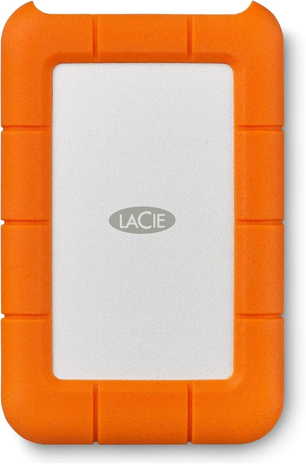 LaCie Rugged Mini, 5 TB, disco rígido externo portátil, para PC e Mac, resistente a choques e quedas, 2 anos de Rescue Services (STJJ5000400)