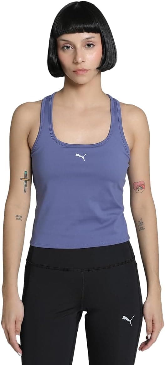 PUMA W Cloudspun Mesh 2 em 1 tanques unissexo para adultos