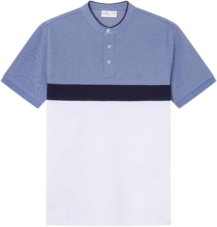 Springfield Polo Pique Slim Color Block | Polo para homem
