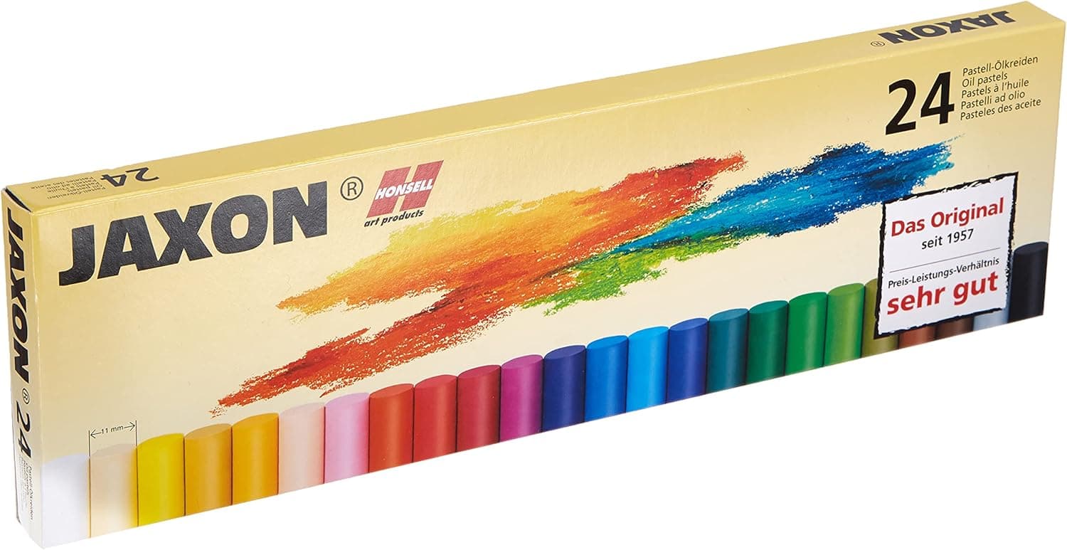 Honsell Jaxon 47424 - Pastéis de óleo (24 unidades) 