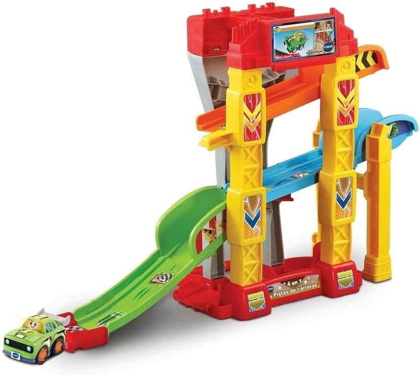 VTech - TTB 4 em 1 faixas de corrida (Simon o carro de competição), multicolor, S (3480-556522)
