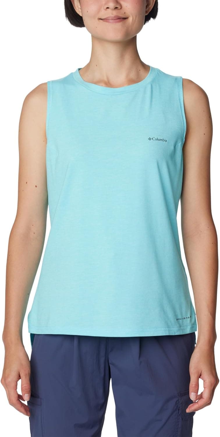 Columbia Sun Trek Tank T-shirt de caminhada para mulher