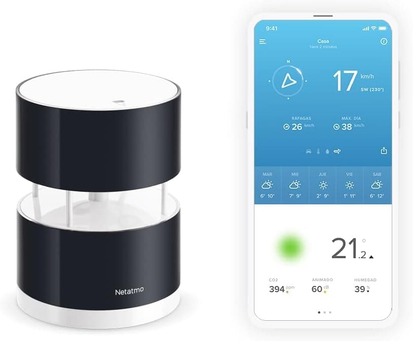 Netatmo NWA01-WW | Anemómetro acessório para estação meteorológica