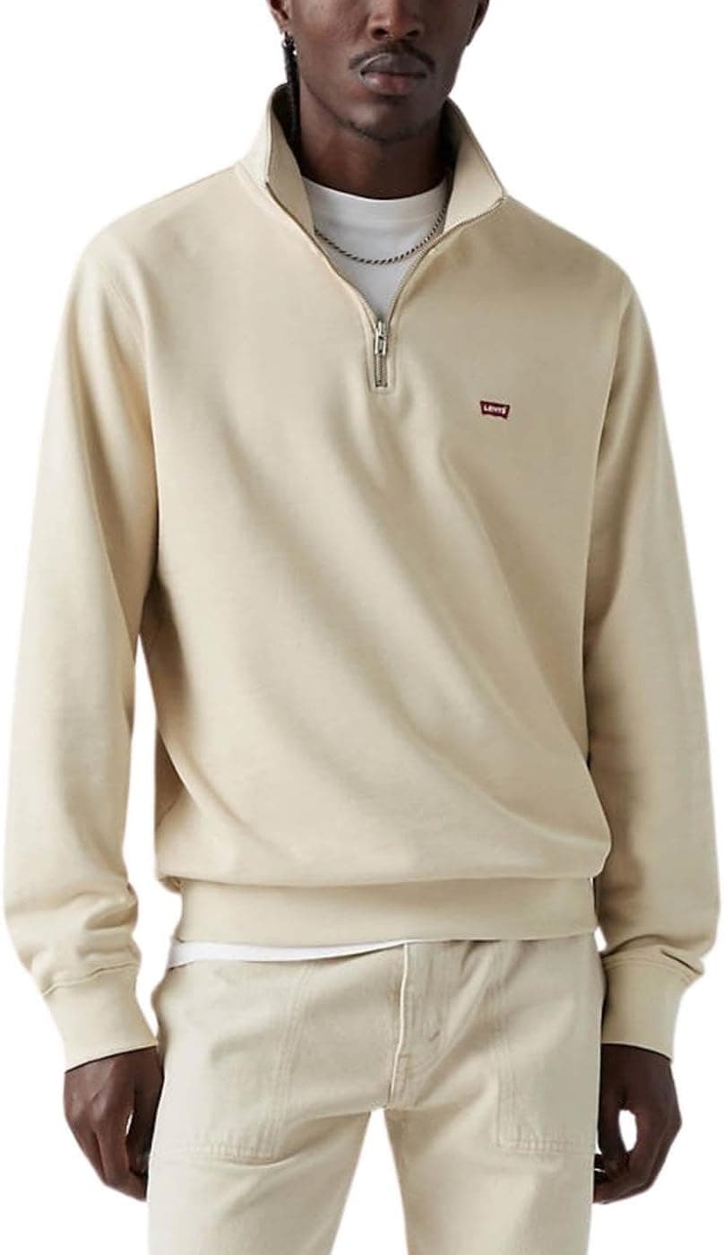 Levi'S Men's Original Hm 1/4 Zip Camisola para homem