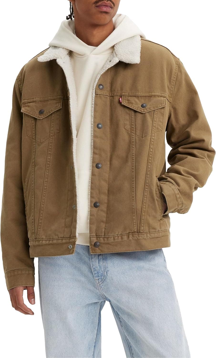 Levi's Type 3 Sherpa Trucker casaco homem