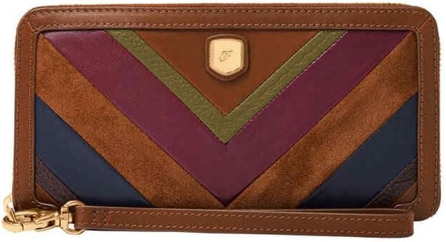 Fossil Lennox | Carteira em pele multicolorida para mulher