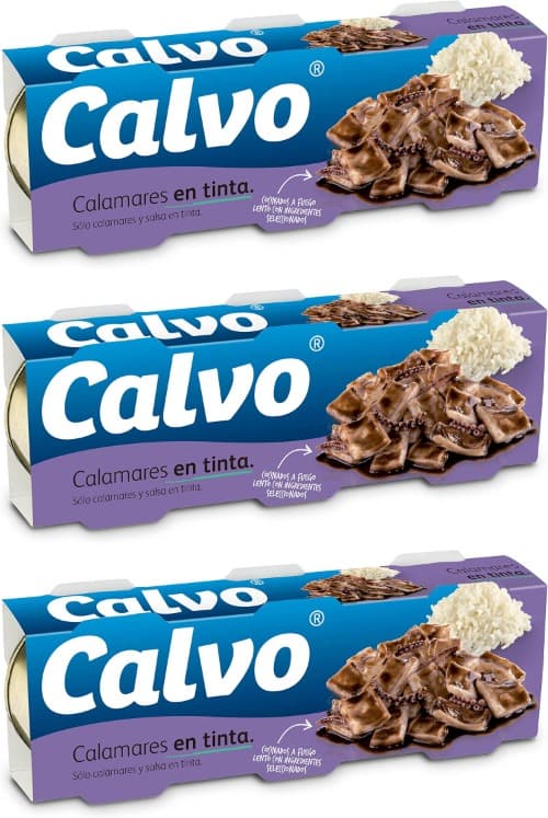 Calvo Lulas em tinta, 80 g x 9