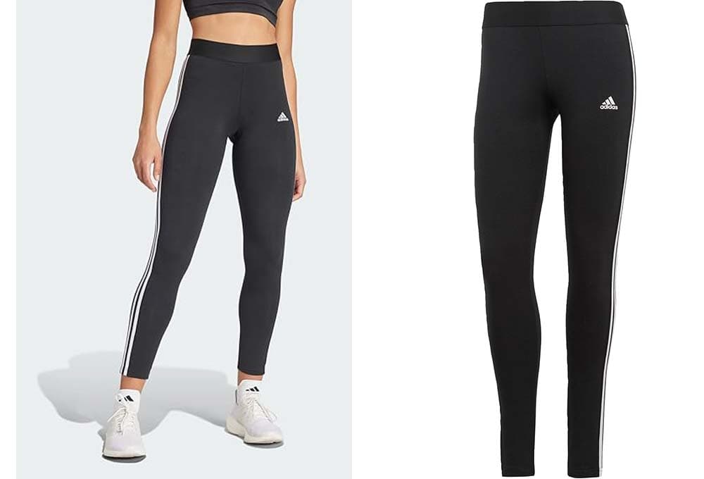 adidas 3 Leggings para mulher, M