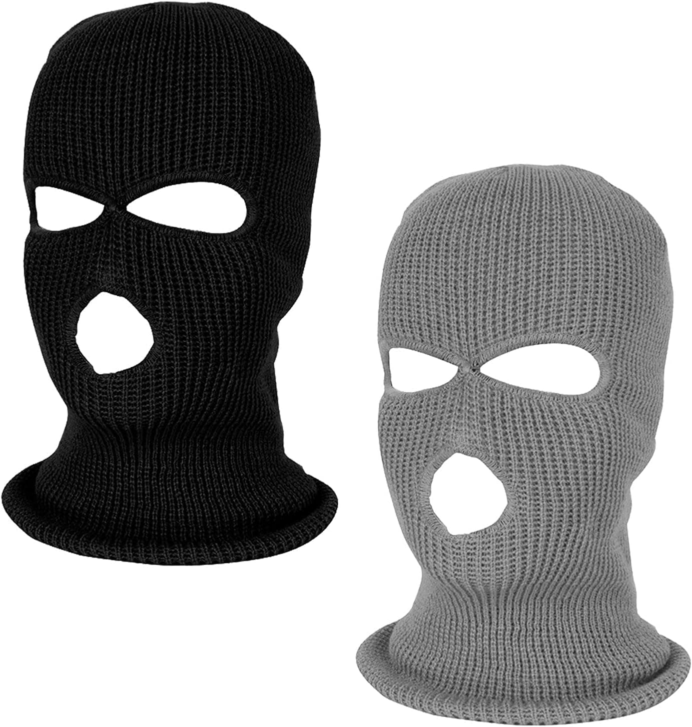 TSLBW Máscara de esqui balaclava 2 peças balaclava de malha de inverno cobertura facial quente para ciclismo esqui desportos ao ar livre
