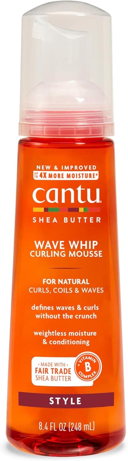 CANTU - Espuma de moldagem - 273 g - fixação flexível e definição duradoura para todos os tipos de cabelo