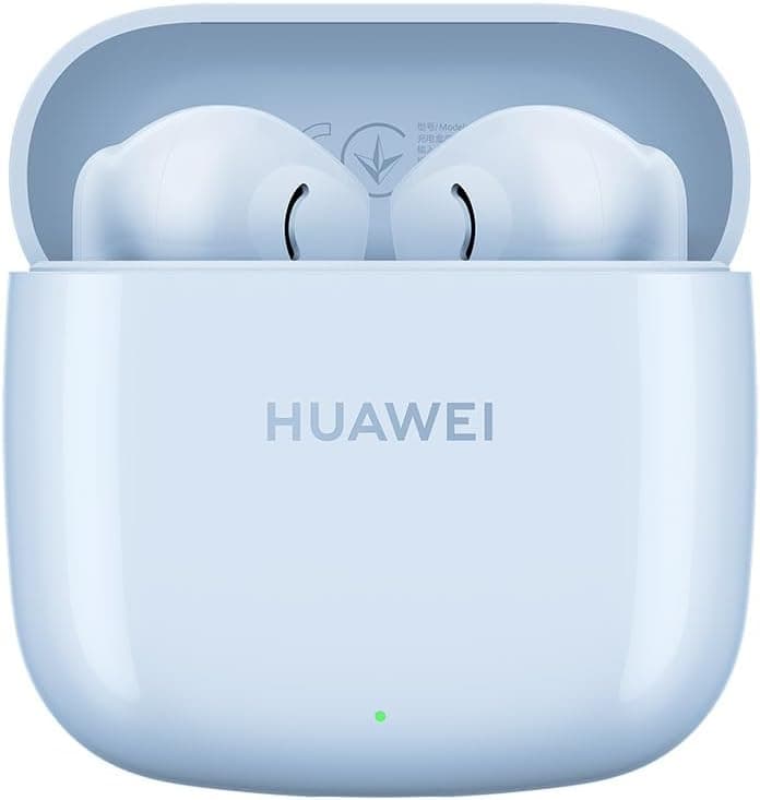 HUAWEI FreeBuds SE 2 Auriculares de bateria de 40 horas, compactos e confortáveis, proteção IP54 contra poeira e respingos, Bluetooth 5.3, som estável, iOS e Android, Isle Blue