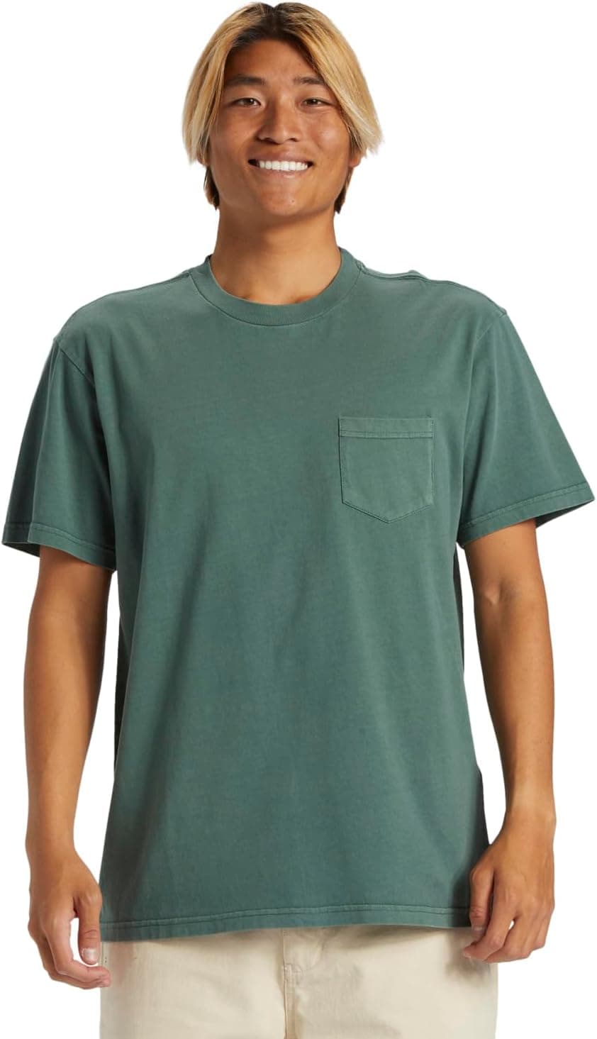 Quiksilver Saltwater - T-shirt com bolso para homem