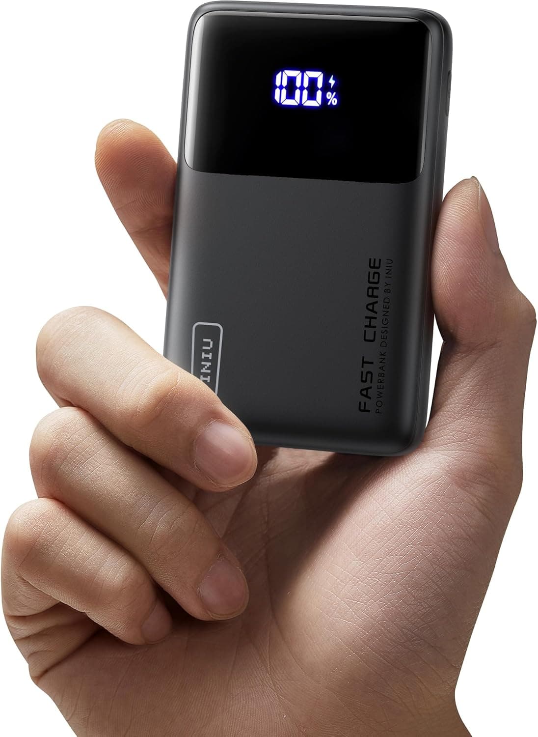 INIU Power Bank, Slimmest 22,5 W 10000 mAh bateria externa de carregamento rápido, bateria portátil PD3.0 QC4.0, Powerbank USB C Input & Output 