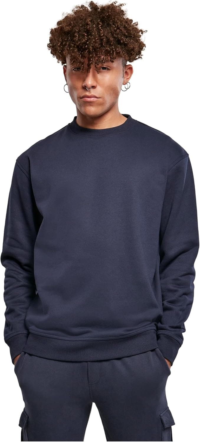 Urban Classics Gola redonda camisola preta 