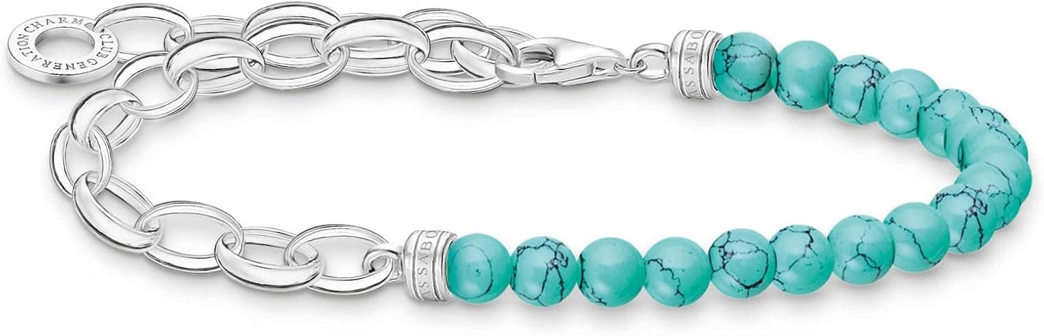 THOMAS SABO Pulseira 14 - 17 cm Turquesa