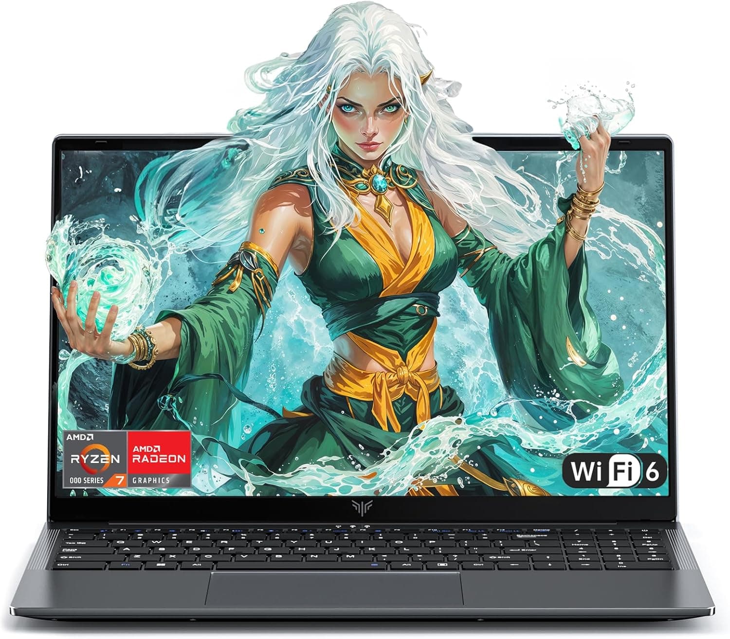 ACEMAGIC Portátil de jogos AMD Ryzen 7 5825U MAX 4,5 GHz (bateria i7-1355U), portátil de 15,6'', 16 GB de RAM M. 2 NVME SSD 512 GB, portátil de jogos, placas gráficas AMD, 8 horas de reprodução, WiFi 6, BT5.2