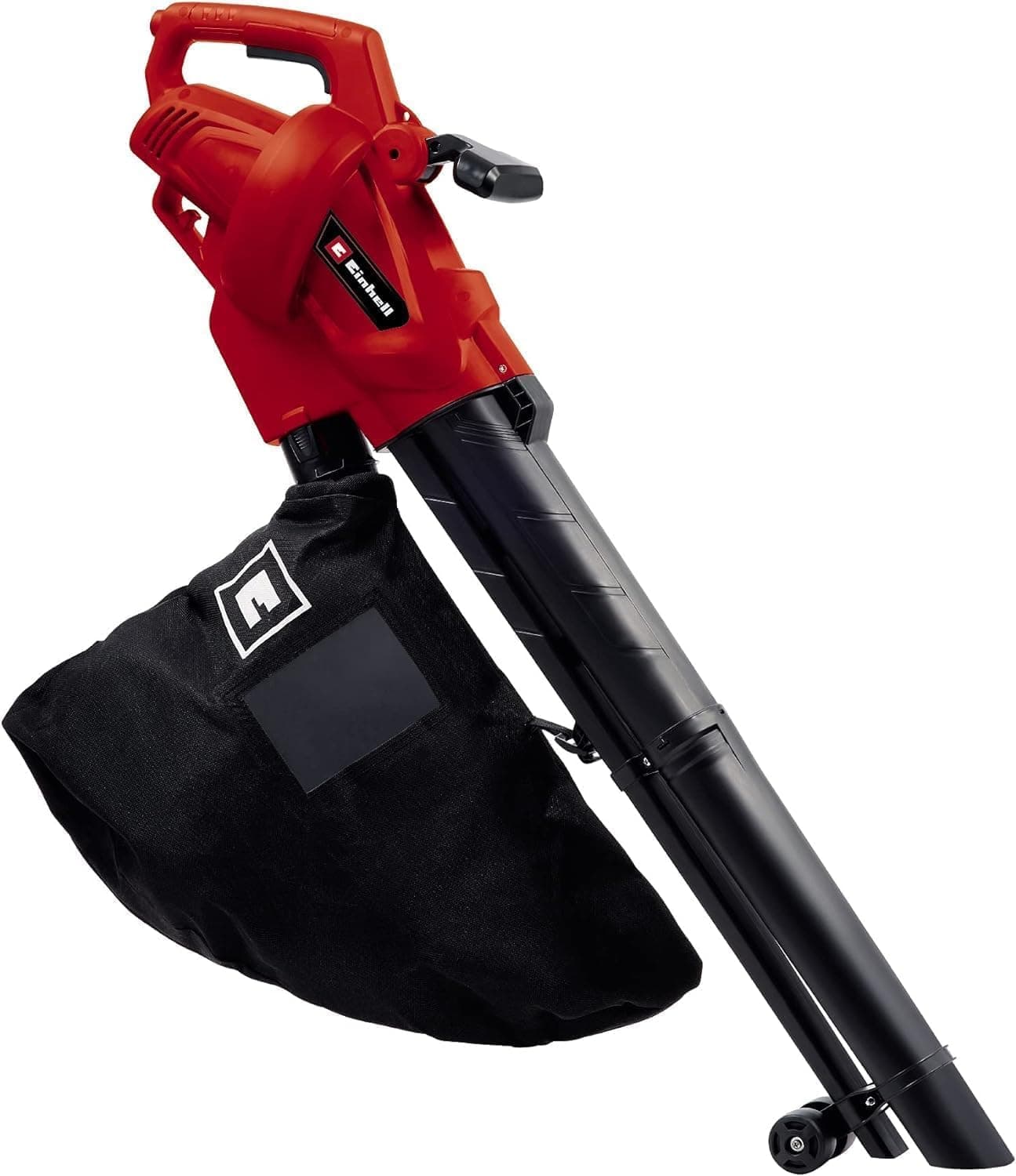 Einhell Aspirador elétrico de folhas GC-EL 3024 E (aspiração/sopro, tubo de aspiração Ø 75 mm, capacidade 650 m³/h, função de trituração, proporção 10:1, sopro 240 km/h, saco coletor de 40 l)
