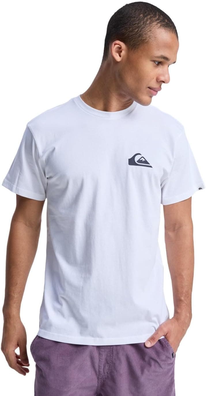Quiksilver Ev Mini logótipo SS t-shirt para homem