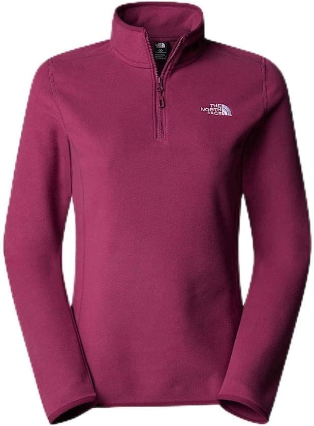 THE NORTH FACE W 100 Glacier 1/4 Zip, camisola para mulher