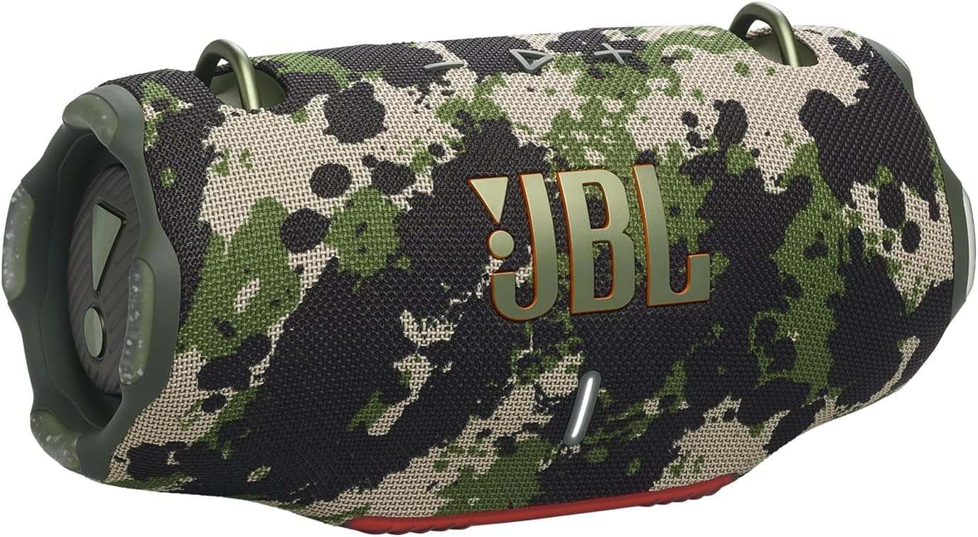 JBL Xtreme 4 – Coluna de som portátil Bluetooth com graves profundos, reforço de som por IA e bateria externa integrada – À prova de água e pó, 24 horas de reprodução