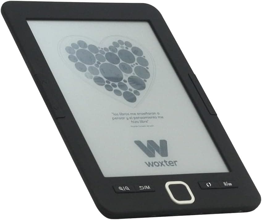 Woxter Scriba - Livro eletrónico (Black, 6")