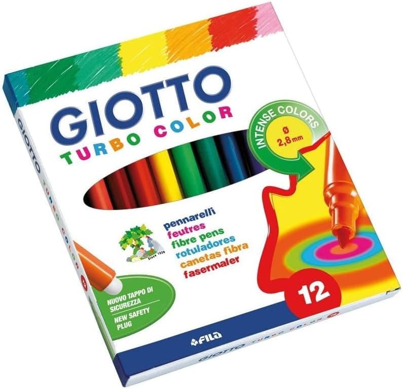 Giotto Turbo Color Marcadores multicoloridos, TU
