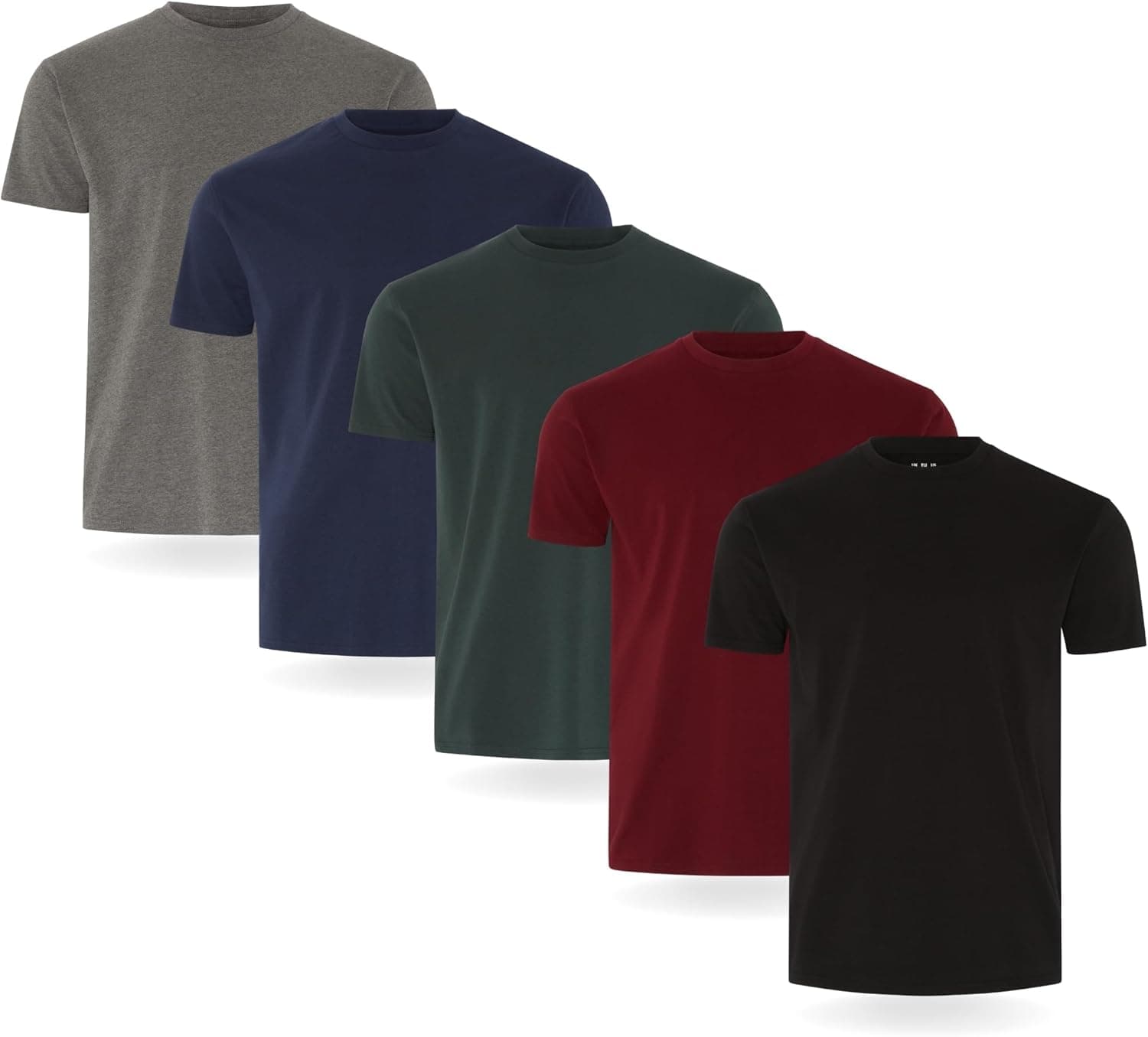 FM London T-shirts para homem, pack de 5
