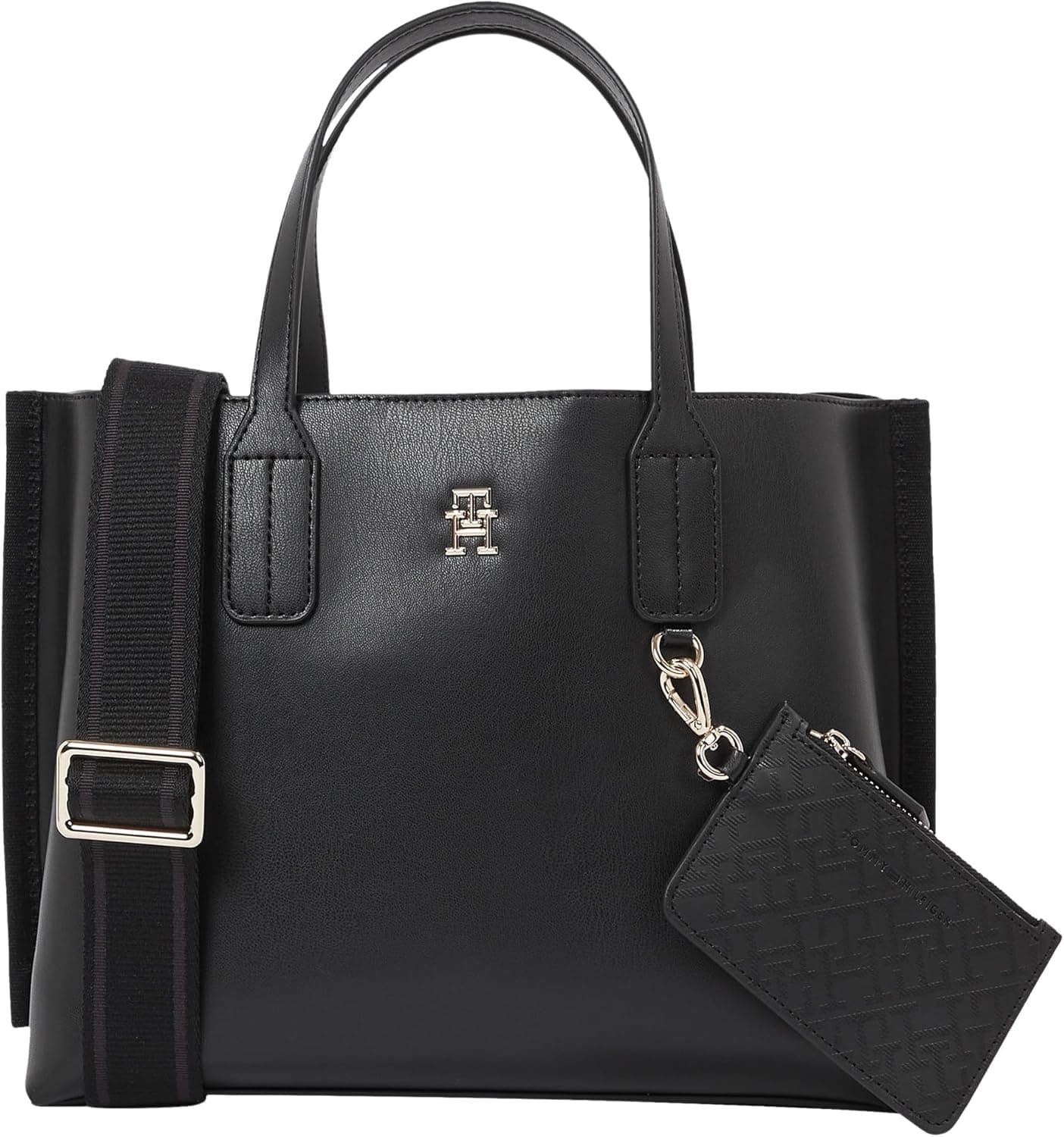  TOMMY HILFIGER Women's Th Distinct Mini Tote Aw0aw17192, One Size