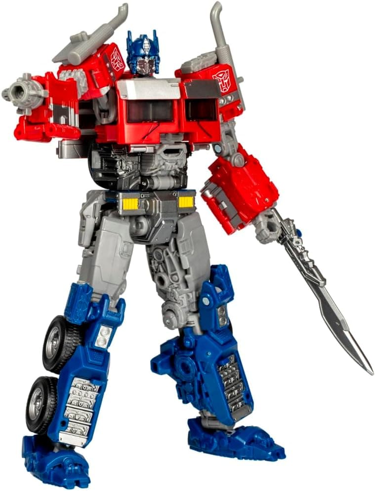 Transformers Studio Series, Voyager Class, Transformers: Despertar das feras, figura de ação 102 Optimus Prime