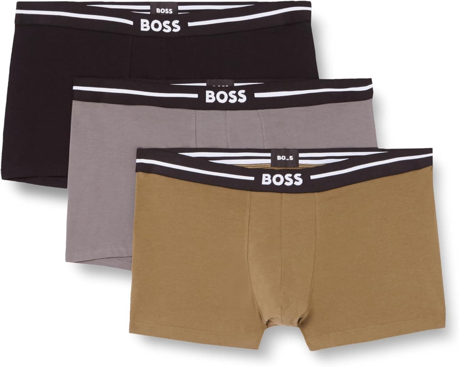 BOSS Boxers para homem, pack de 3