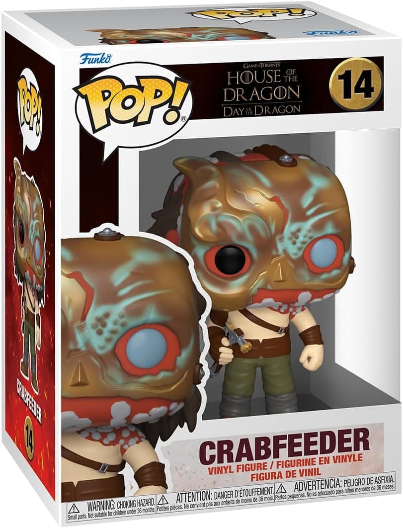 Funko Pop! TV: House of The Dragon - Crab Feederfeeder - Figura de vinil colecionável - ideia de presente - Mercadoria oficial - brinquedos para crianças e adultos - TV Fans