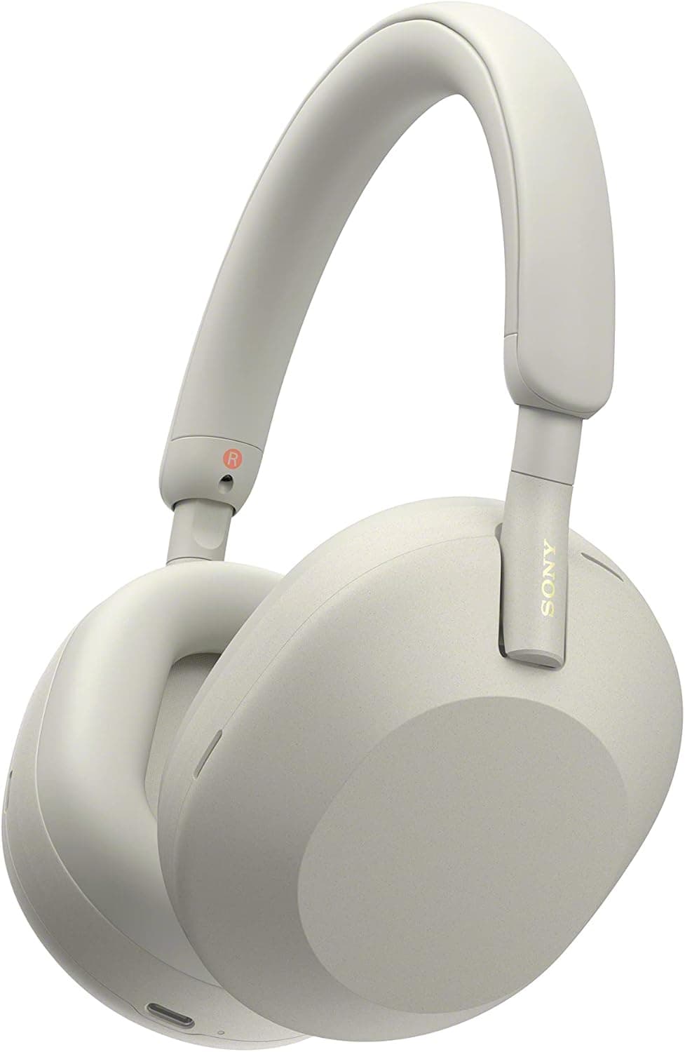 Sony WH-1000XM5 Noise Cancelling, auriculares Bluetooth de bandana, chamadas cristalinas, Hi-Res, bateria de 30 h, carregamento rápido, inclui capa rígida, iOS, Android 