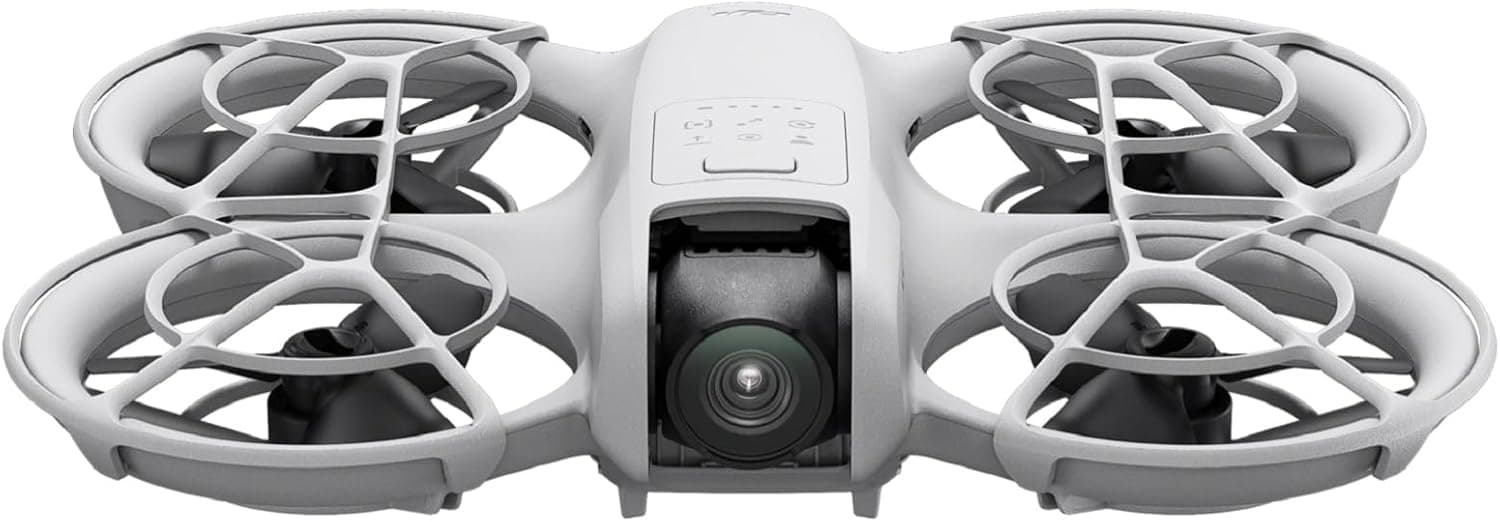 DJI Neo, mini drone com câmara 4K UHD para adultos, drone de 135 g que voa seguindo-o, descola da mão, rastreamento de objetivos, QuickShots, vídeo estabilizado (sem controlo remoto)