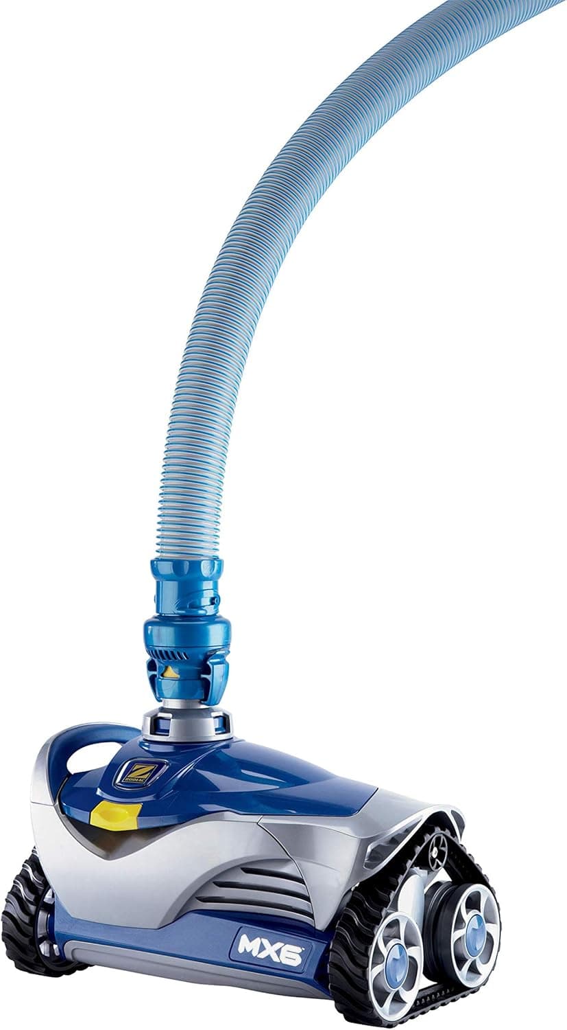 Zodiac W79102 MX6, Limpador de fundos hidráulico para piscinas enterradas de até 10 x 5 m