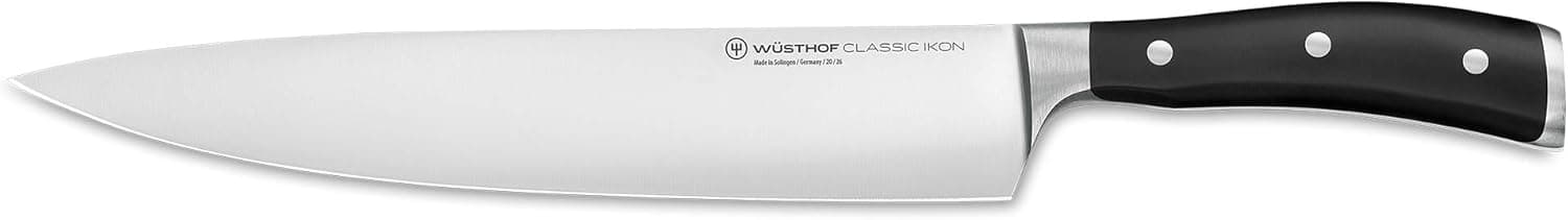 Wüsthof Classic Ikon | Faca de chef 26 cm com cabo preto
