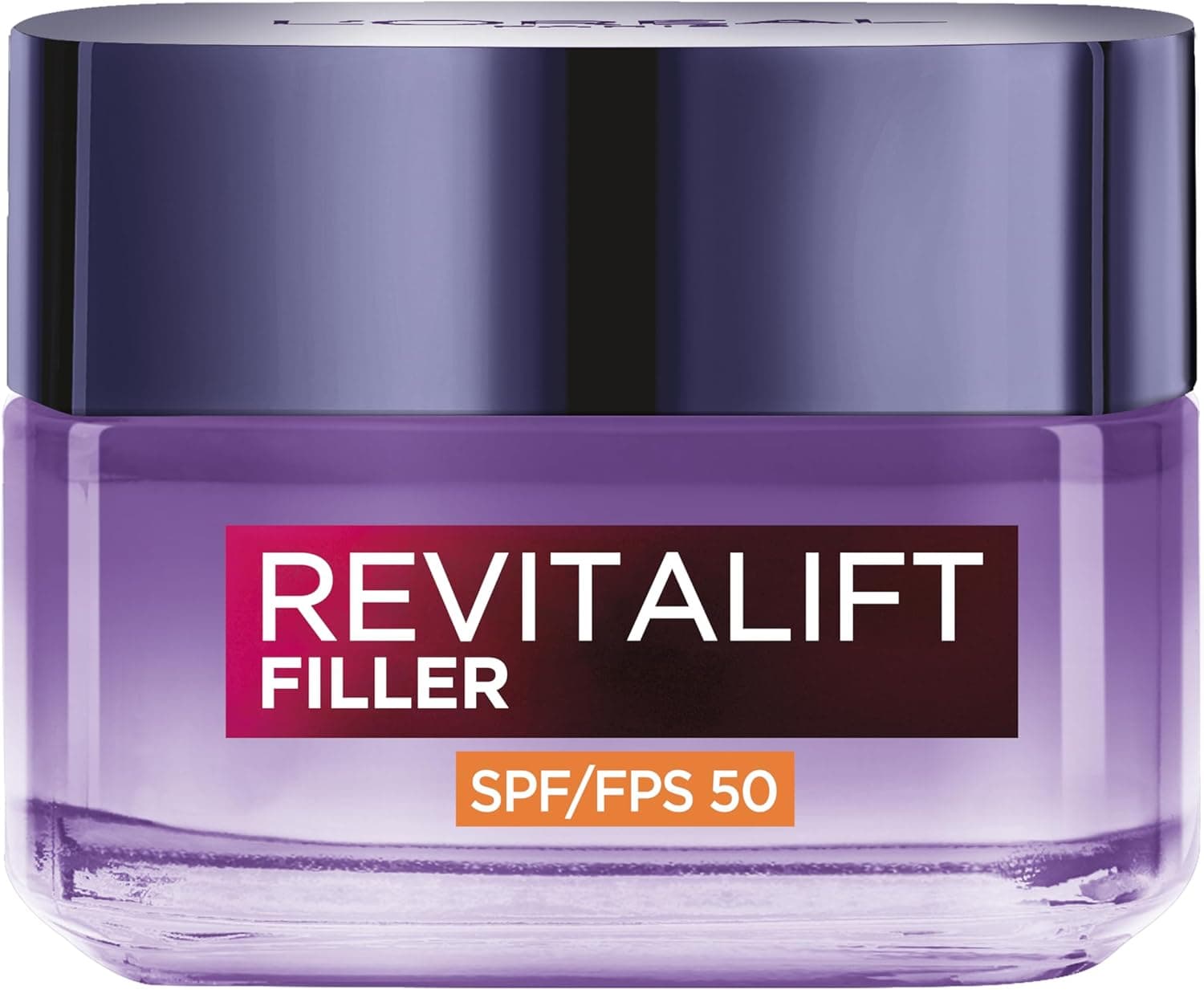 L'Oréal Paris Revitalift Filler | Creme de dia antirrugas com ácido hialurónico e proteção solar SPF50, 50 ml