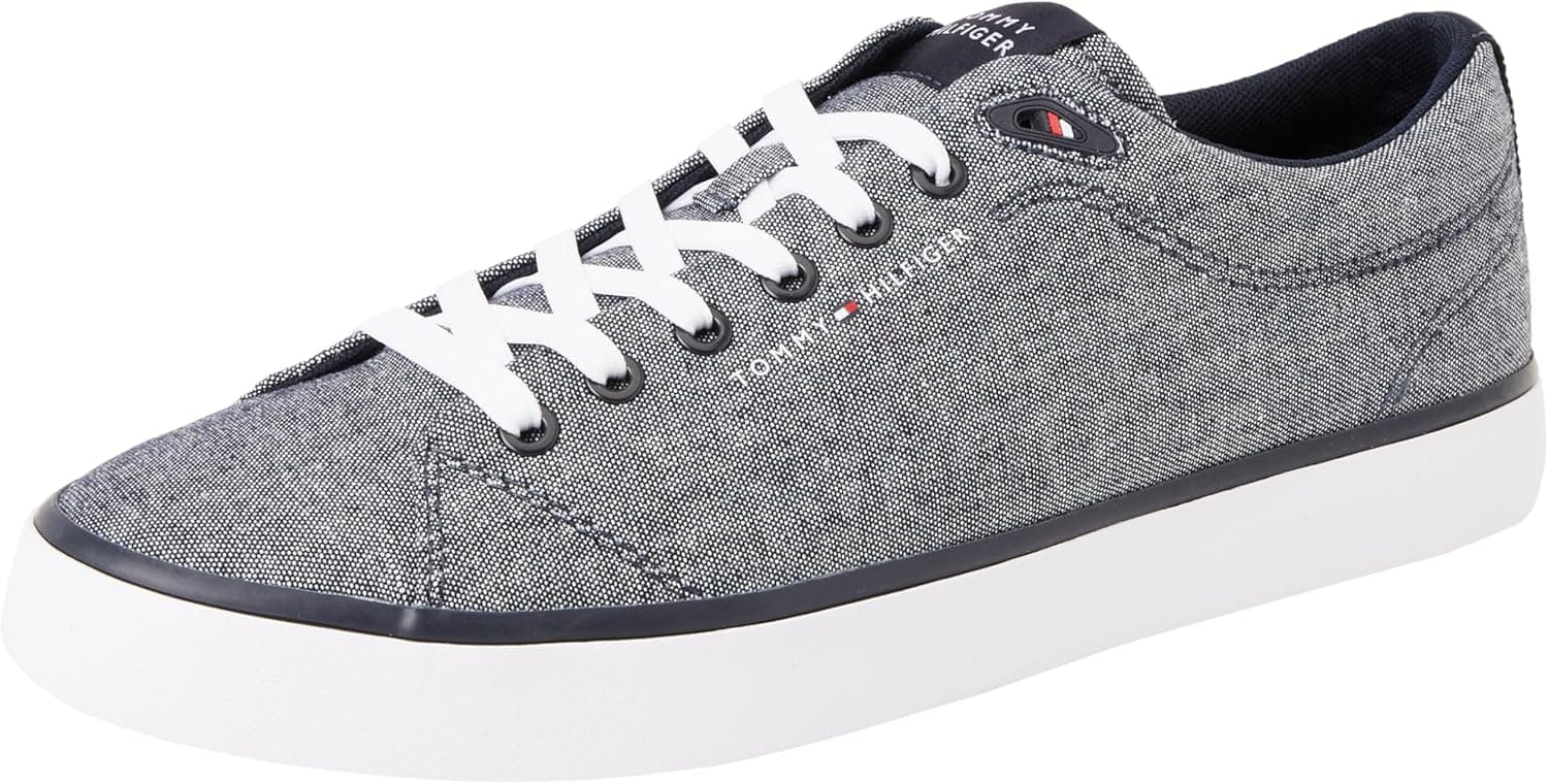 TOMMY HILFIGER TH Hi Vulc Low Core Chambray Fm0fm05389, Sapatilhas para homem