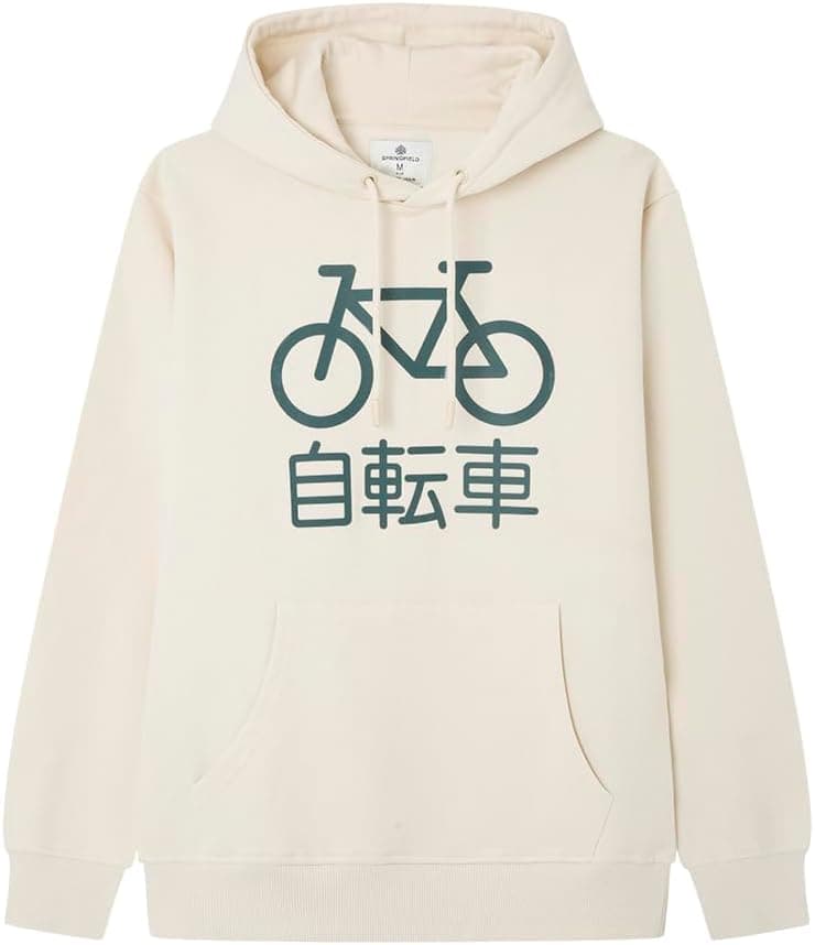 SPRINGFIELD High Density Bike | Hoodie em algodão para homem