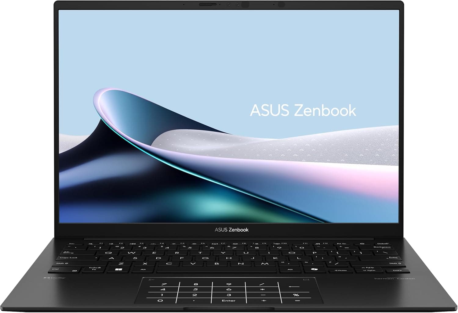 ASUS Zenbook 14 OLED UM3406HA-QD067W Computador portátil de 14" WUXGA (AMD Ryzen 7 8840HS, 16 GB RAM, 512 GB SSD, Radeon 780M, Windows 11 Home) preto Jade - teclado QWERTY espanhol
