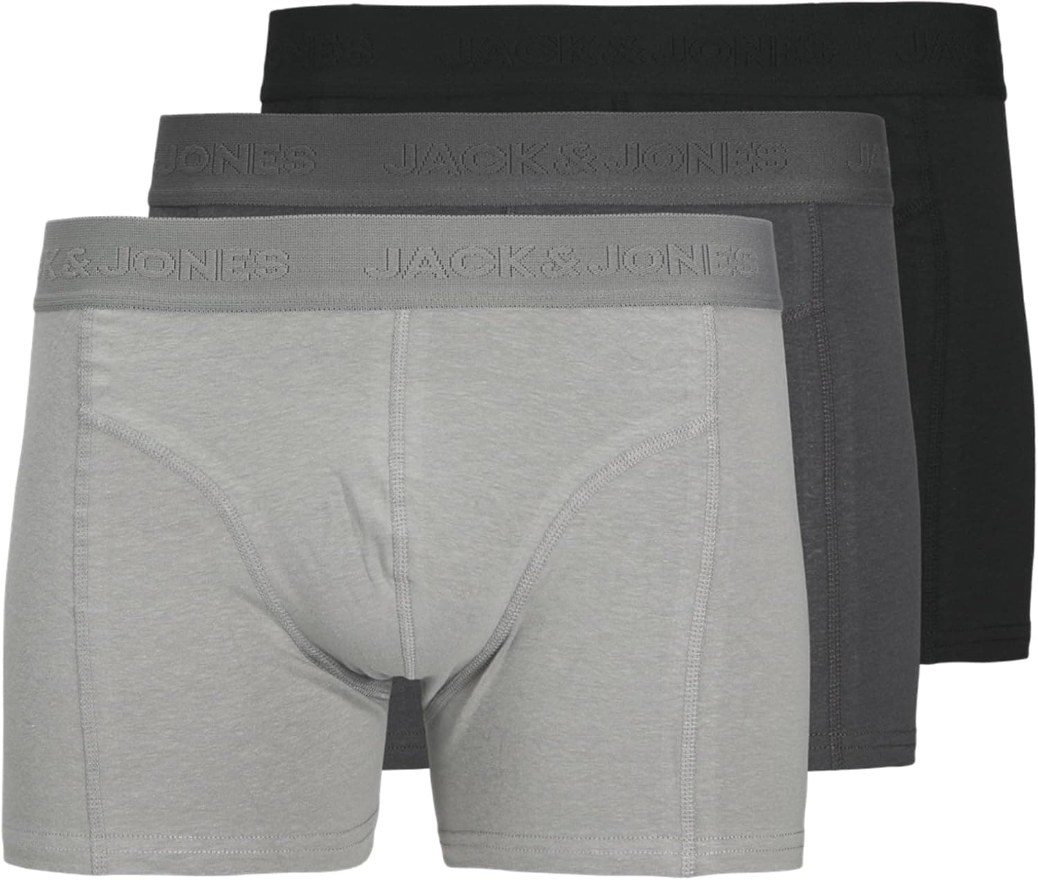 Jack & Jones | Pack de 3 t-shirts em algodão para homem