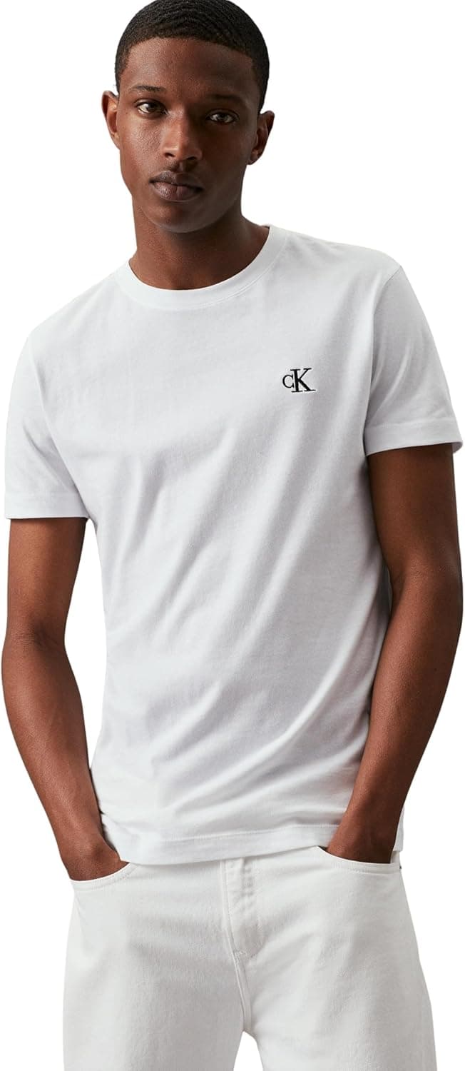 Calvin Klein | T-shirt de manga curta para homem em branco