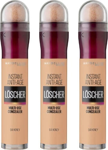 Maybelline New York Instant Anti-Idade - Maquilhagem corretor instantâneo de manchas efeito antienvelhecimento, 3 embalagens