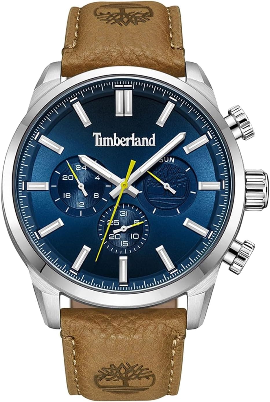 Timberland Relógio Henniker II mostrador azul TDWGF0028702, Clássico