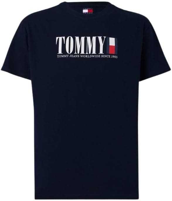Tommy Jeans Flag | T-shirt regular fit de manga curta para homem